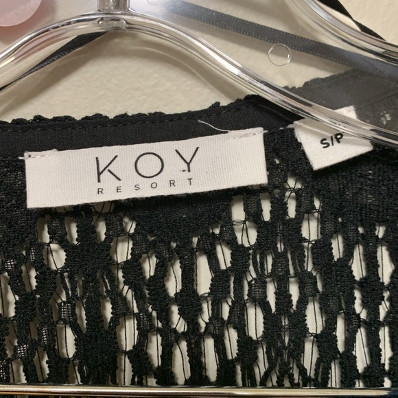 Koy resort beach coverup - flamenco lace swim coverup - Picture 3 of 9